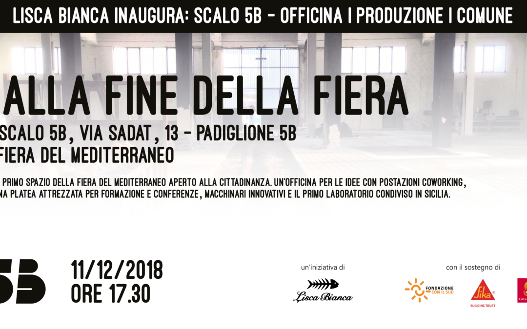 Lisca Bianca inaugura Scalo 5B: alla fine della fiera!