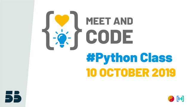 Meet & Code a Palermo impara a programmare con Python Class (dai 13 ai 17 anni)