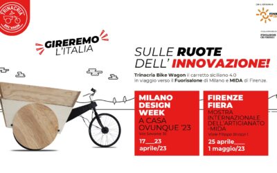 Sulle ruote dell’innovazione Trinacria Bike Wagon, il carretto siciliano 4.0, in viaggio dalla tradizione verso la contemporaneità.